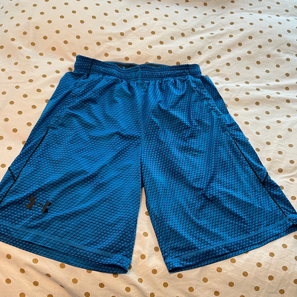 Under Armour Men’s Bright Blue Performance Mesh Shorts